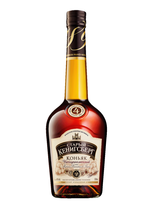 Коньяк Старый Кенигсберг 5-летний, 0.5 л Коньяк Старый Кенигсберг 5-летний, 0.5 л