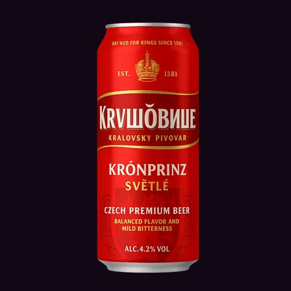 Пиво Крушовице светлое 0,5л Пиво Крушовице светлое 0,5л