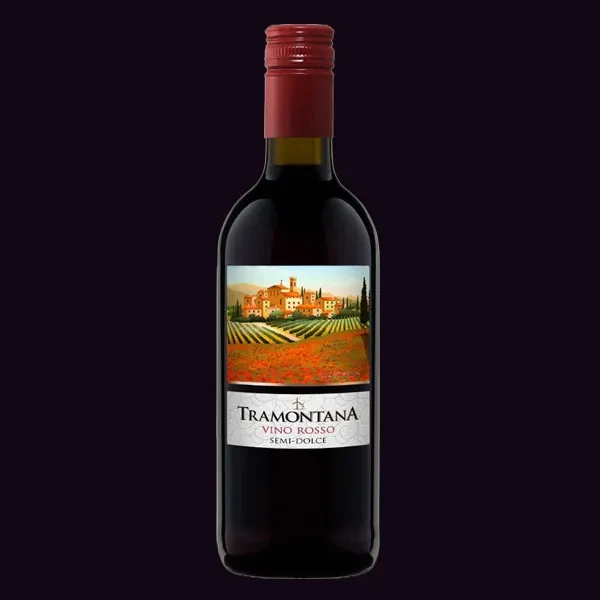 Трамонтана красное полусладкое (Испания) 0,7 л Трамонтана красное полусладкое (Испания) 0,7 л
